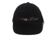SWAROVSKI A BATHING APE LOGO CAP