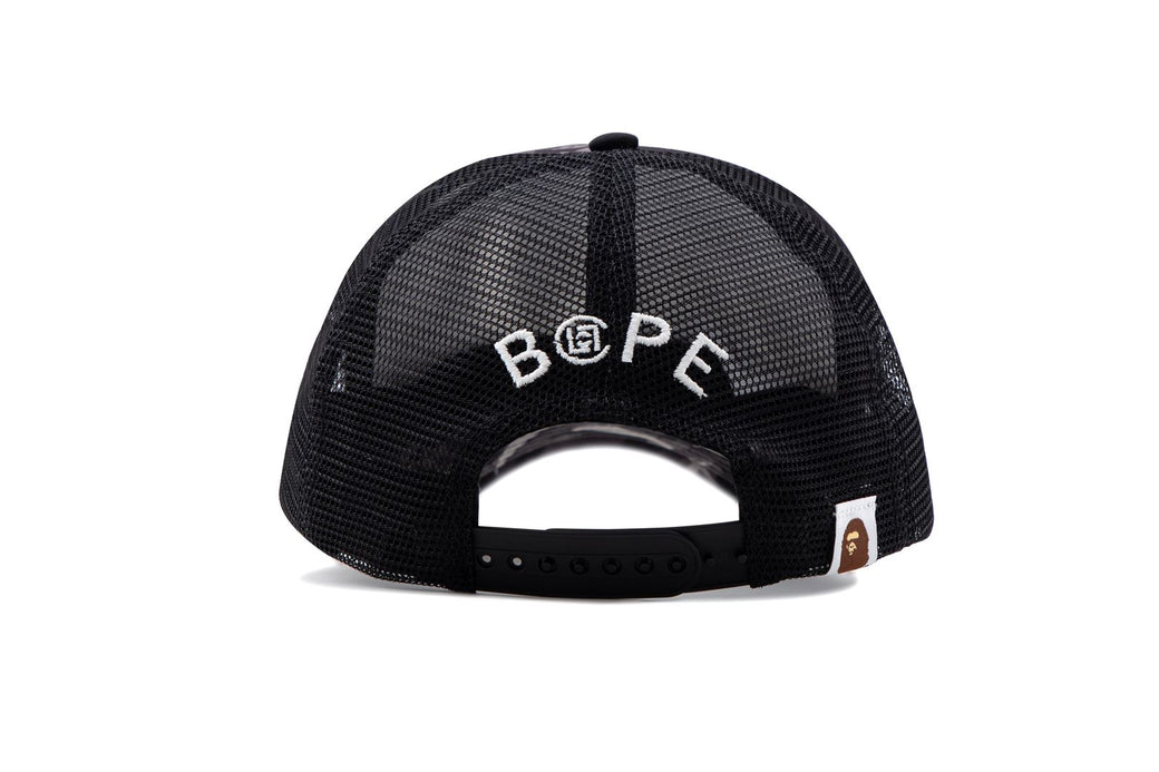 BAPE X CLOT 】EGRA CAMO TRUCKER CAP | bape.com