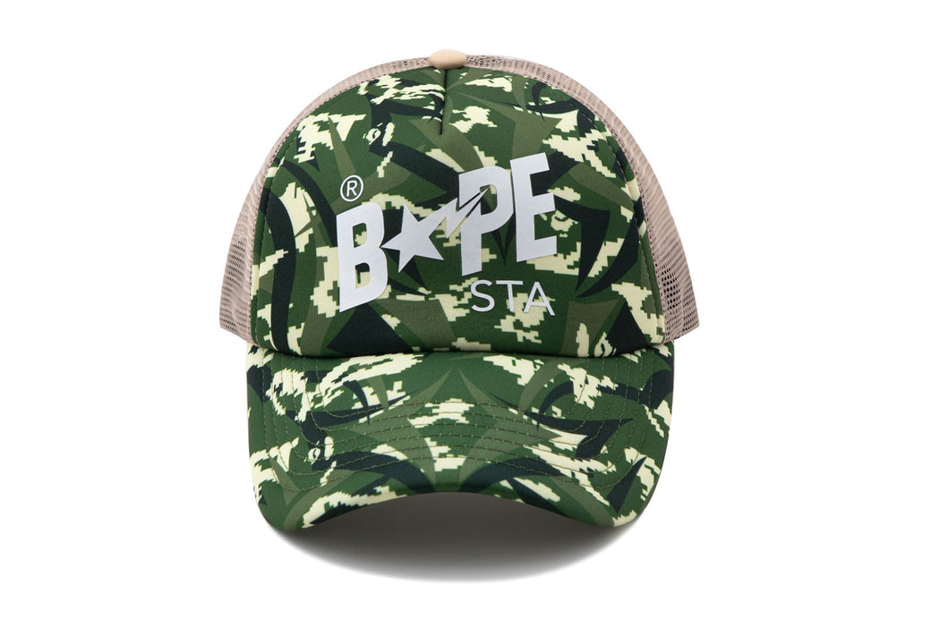 BAPE X CLOT 】EGRA CAMO TRUCKER CAP | bape.com