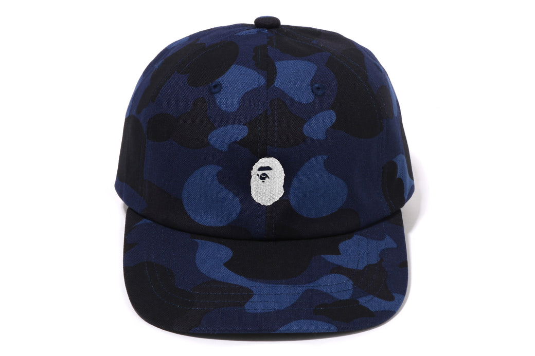 COLOR CAMO APE HEAD ONE POINT PANEL CAP | bape.com