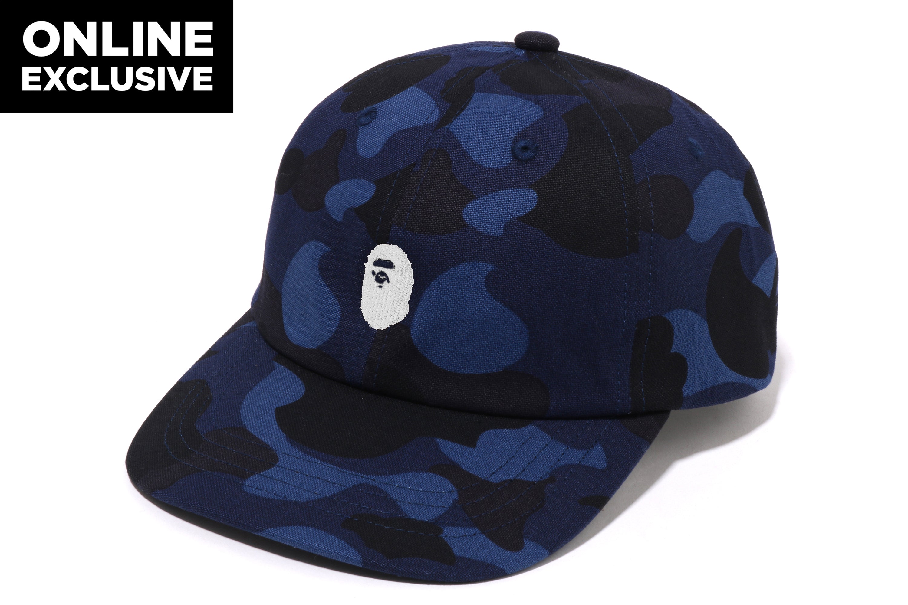 COLOR CAMO APE HEAD ONE POINT PANEL CAP | bape.com