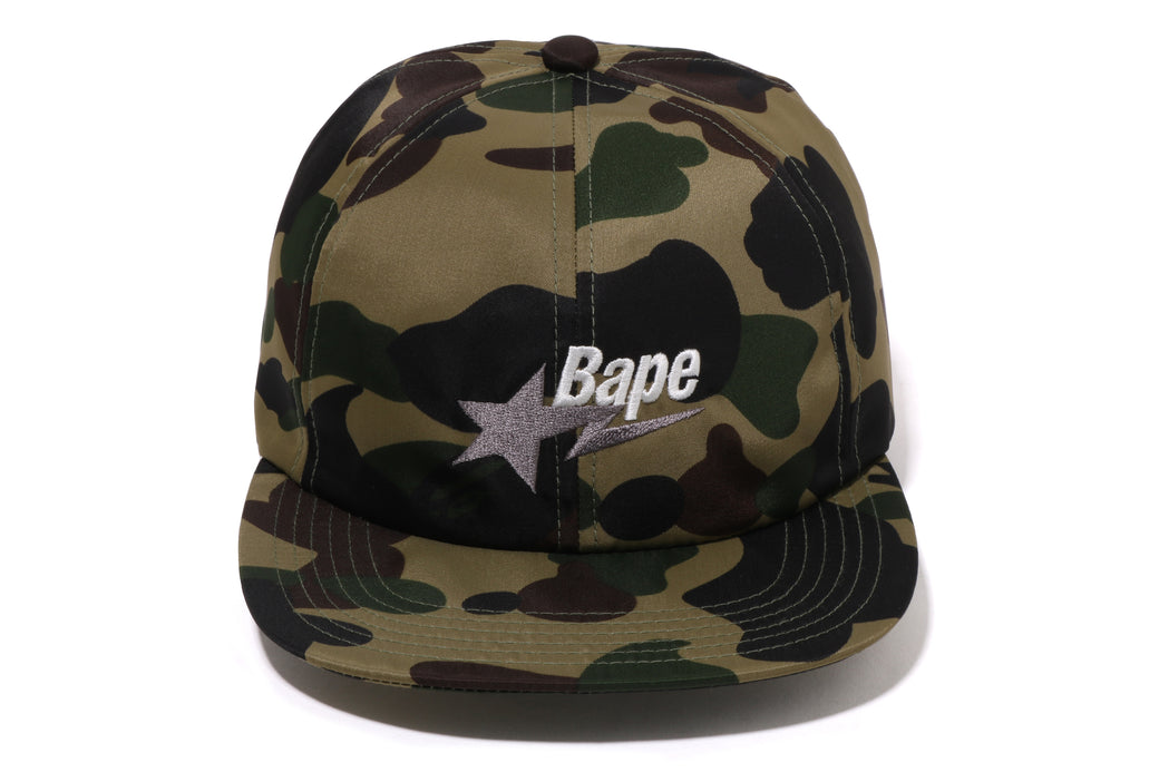 1ST CAMO BAPE STA LOGO NYLON CAP | bape.com