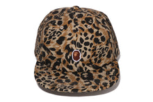 WILD LEOPARD PATTERN ONE POINT CAP