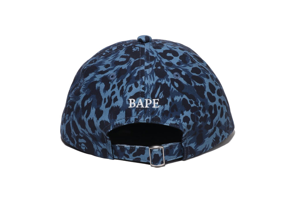 WILD LEOPARD PATTERN ONE POINT CAP | bape.com