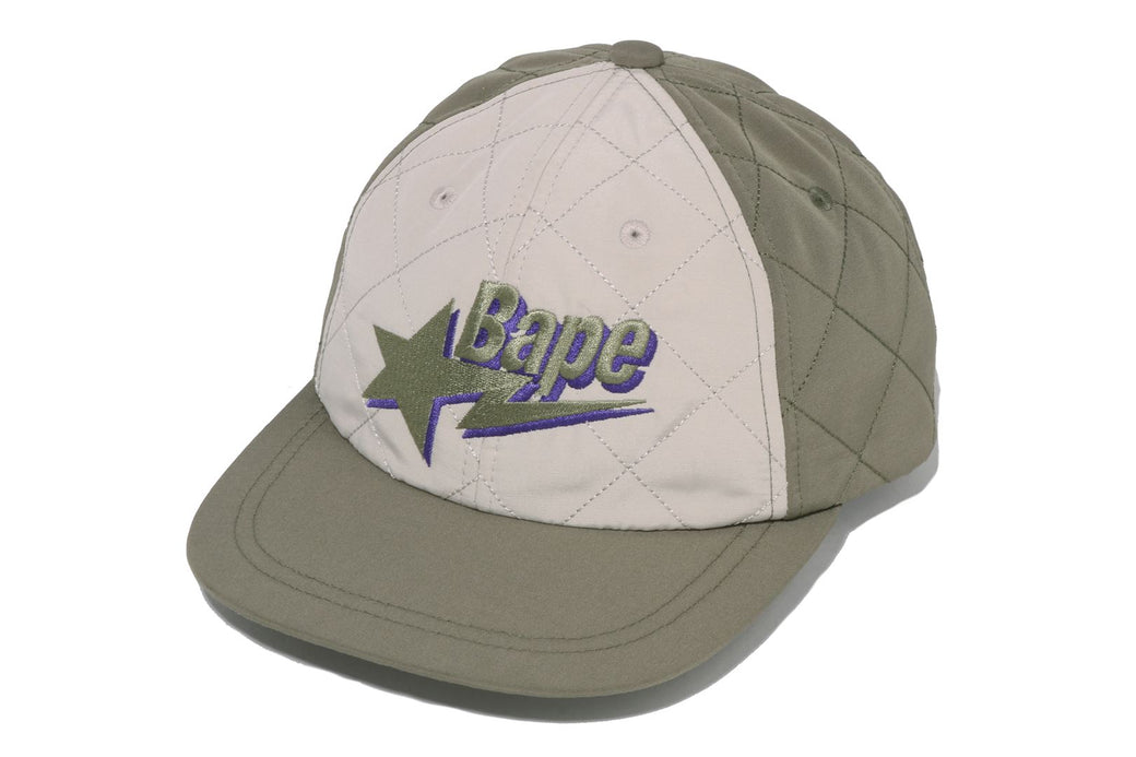 BAPE STA LOGO QUILTING CAP | bape.com