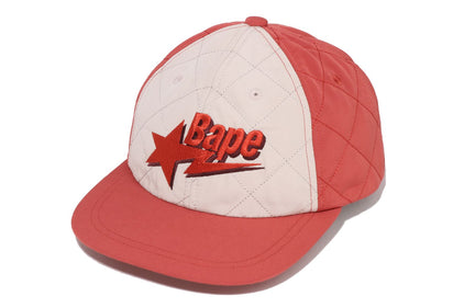 BAPE STA LOGO QUILTING CAP