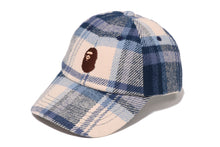 BAPE CHECK PANEL CAP
