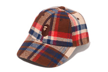 BAPE CHECK PANEL CAP
