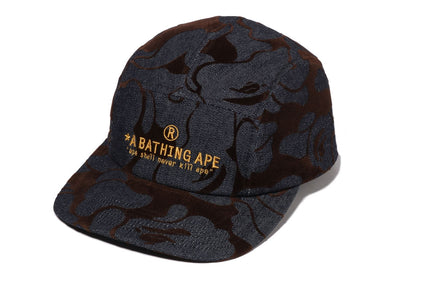 CAMO FLOCKED DENIM JET CAP
