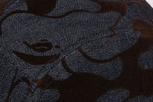 CAMO FLOCKED DENIM JET CAP
