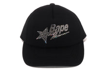 CRYSTAL STONE BAPE STA LOGO MESH CAP