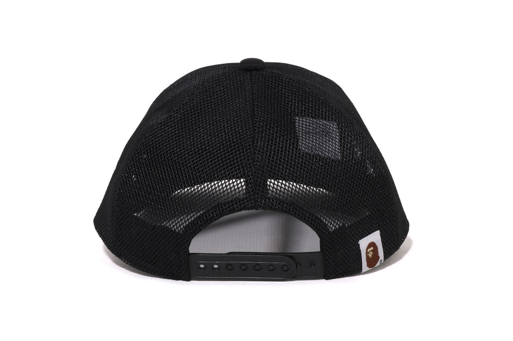 極少 CRYSTAL STONE BAPE STA LOGO MESH CAP A BATHING APE® Crystal Stone BAPE STA Logo Mesh Cap | Bape