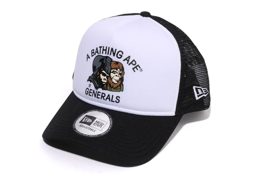 【希少】F.C.R.B. A BATHING APE / NEW ERAキャップ A BATHING APE® x New Era レザーキャップ | ブラック | FARFETCH JP