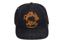 LOGO WASHED DENIM CAP