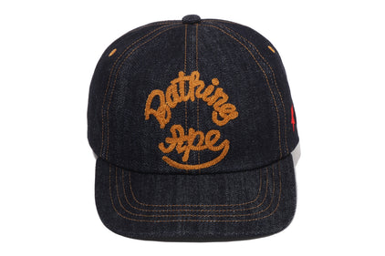 LOGO WASHED DENIM CAP
