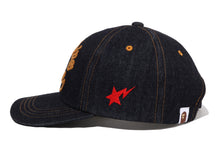 LOGO WASHED DENIM CAP