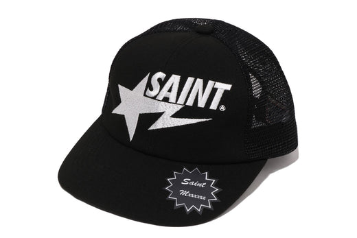 【 BAPE X SAINT MXXXXXX 】SAINT STA MESH CAP