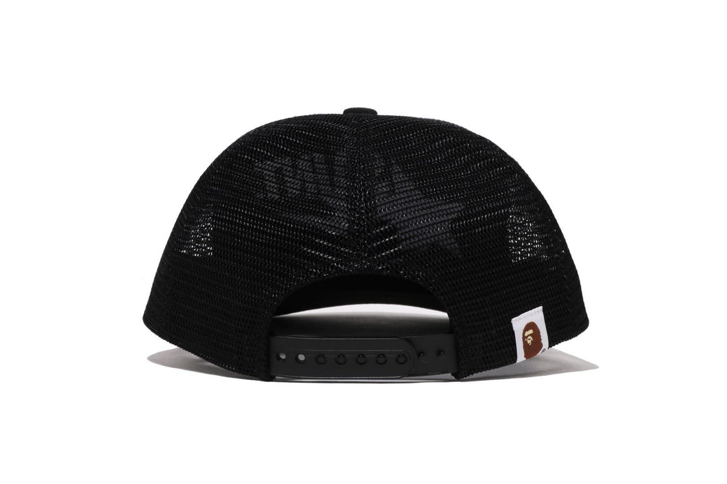 Y*！様 SAINT Mxxxxxx × A BATHING APE® キャップ SAINT Mxxxxxx × A BATHING APE® MESH CAP (BLACK) - ETERNAL by LOOM