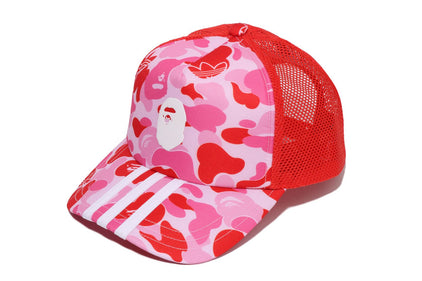 【 BAPE X ADIDAS 】CAMO MESH CAP