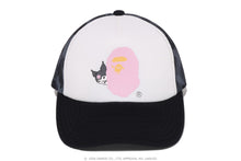 【 BAPE X KUROMI 】ABC CAMO MESH CAP