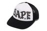 BAPE GLITTER PRINT MESH CAP