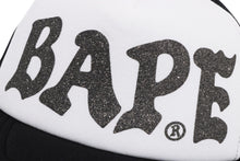 BAPE GLITTER PRINT MESH CAP
