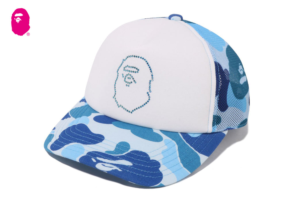 ABC CAMO CRYSTAL STONE MESH CAP | bape.com ABC CAMO CRYSTAL STONE MESH CAP | bape.com