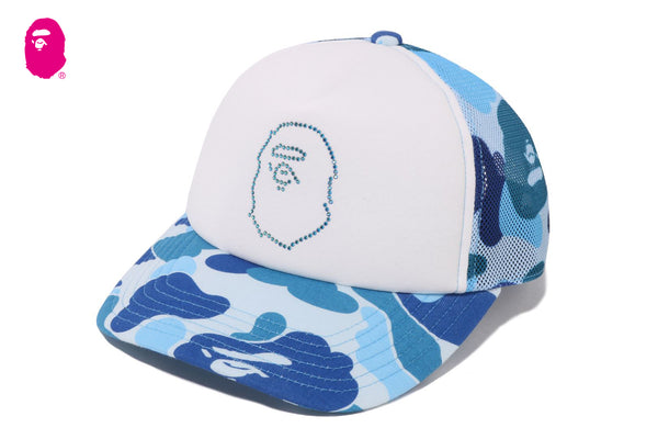 ABC CAMO CRYSTAL STONE MESH CAP | bape.com