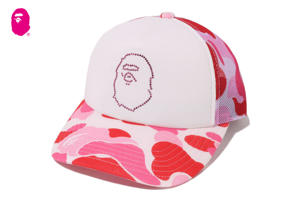 ABC CAMO CRYSTAL STONE MESH CAP | bape.com