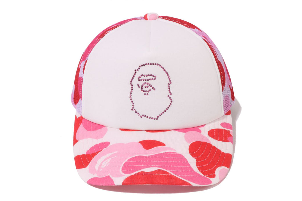 ABC CAMO CRYSTAL STONE MESH CAP | bape.com