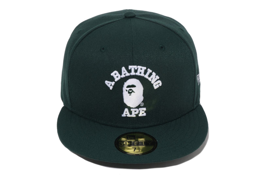 GLOW IN THE DARK COLLEGE NEW ERA 59FIFTY CAP | bape.com