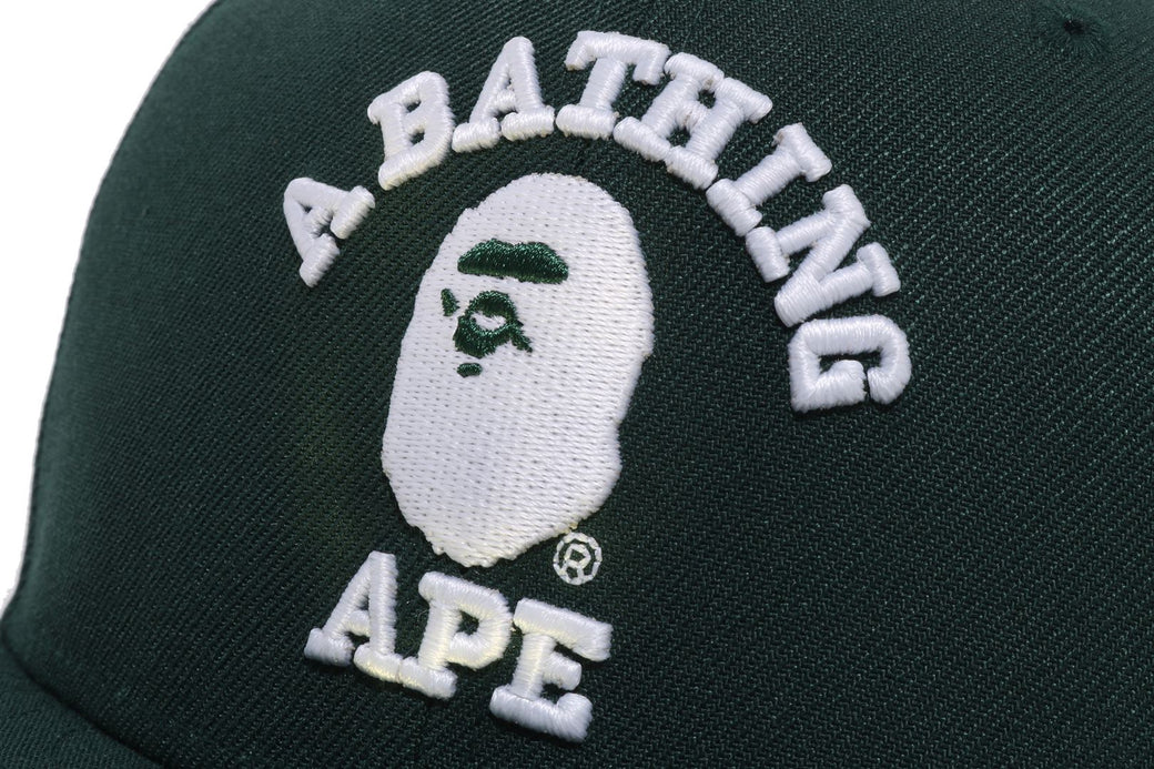 GLOW IN THE DARK COLLEGE NEW ERA 59FIFTY CAP | bape.com