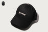 BAPE BLACK WASHED GOTHIC CAP
