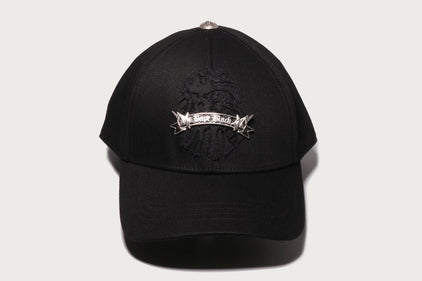 BAPE BLACK WASHED GOTHIC CAP