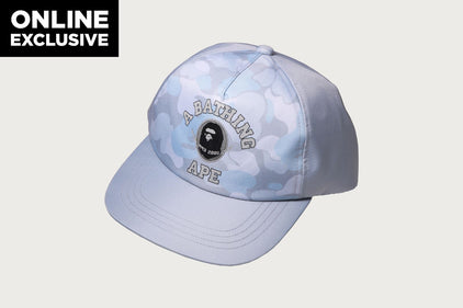 BAPE CARD COLLEGE PANEL CAP BAPEC