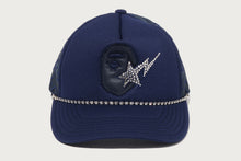 APE HEAD CRYSTAL MESH CAP