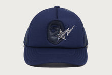 APE HEAD CRYSTAL MESH CAP