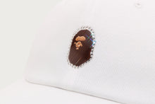 CRYSTAL STONE APE HEAD PANEL CAP