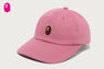 CRYSTAL STONE APE HEAD PANEL CAP