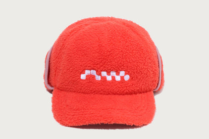 【BAPE BY KAZUKI KURAISHI】 HALFTONE LOGO FLEECE CAP