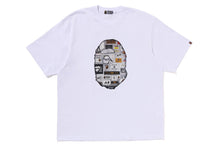 MULTI LOGO BIG APE HEAD RELAXED FIT TEE