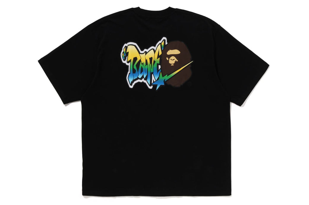 GRAFFITI A BATHING APE RELAXED FIT TEE | bape.com