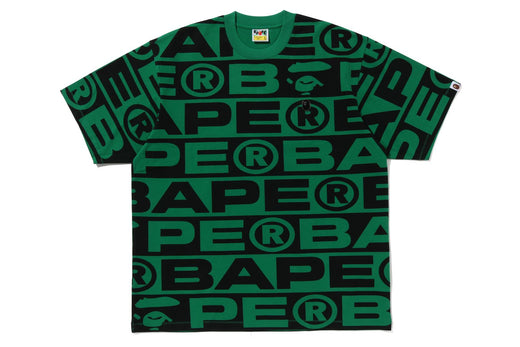 LUX SPORT PATTERN OVERSIZED TEE | bape.com