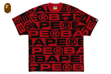 LUX SPORT PATTERN OVERSIZED TEE
