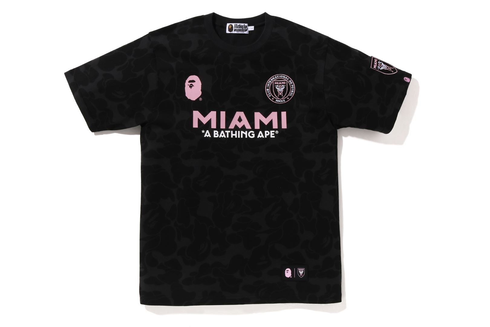 NUMBER (N)INE × A BATHING APE 9周年記念 Tシャツ 黒 ブラック