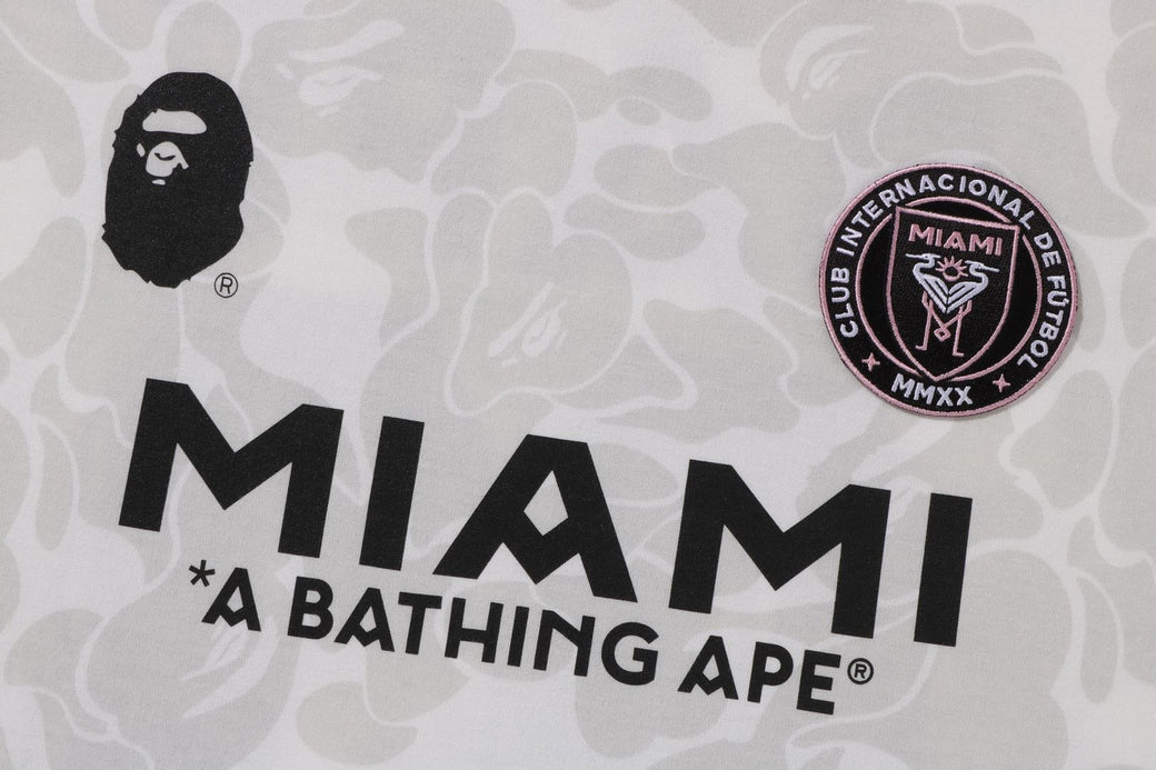 【 BAPE X INTER MIAMI CF 】CAMO TEE