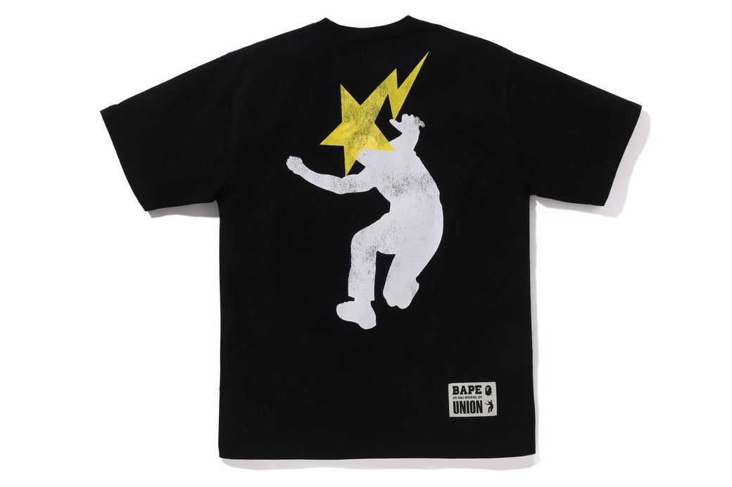 BAPE X UNION 】WASHED APE HEAD TEE | bape.com