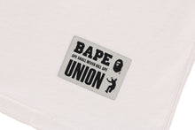 【 BAPE X UNION 】WASHED STA TEE