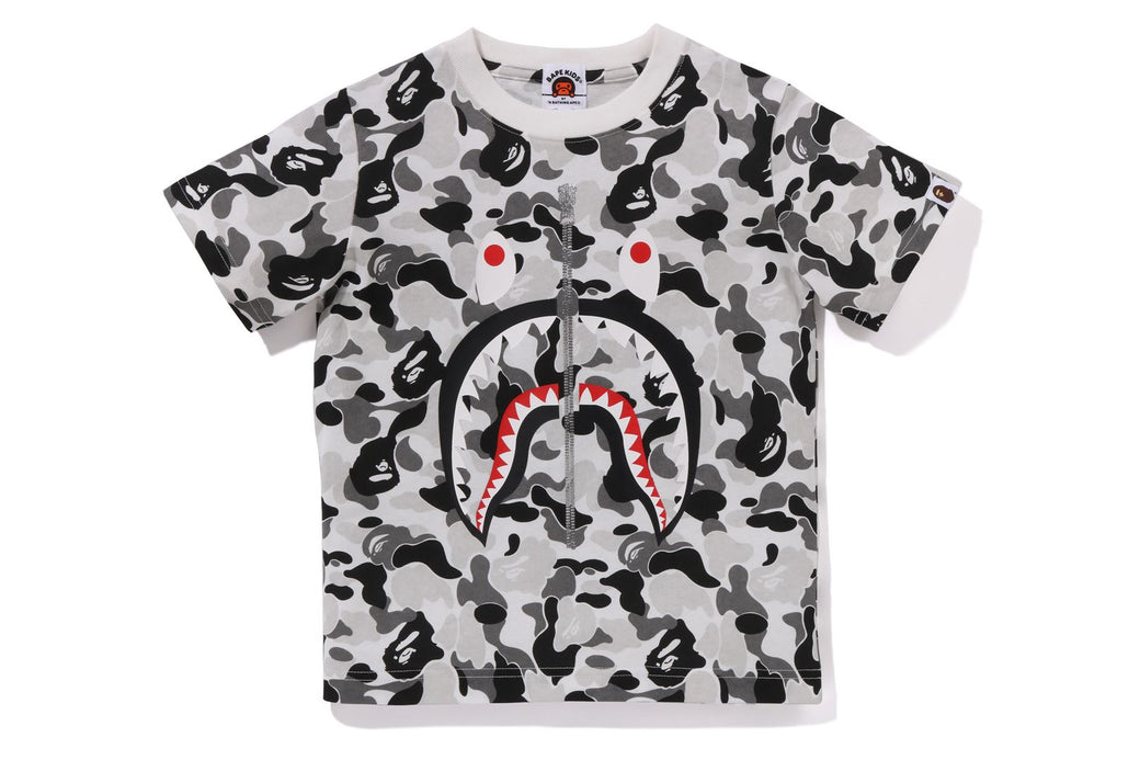 Bape abc camo shark tee hotsell