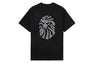 BAPE BLACK APE HEAD STITCH LOGO POCKET TEE